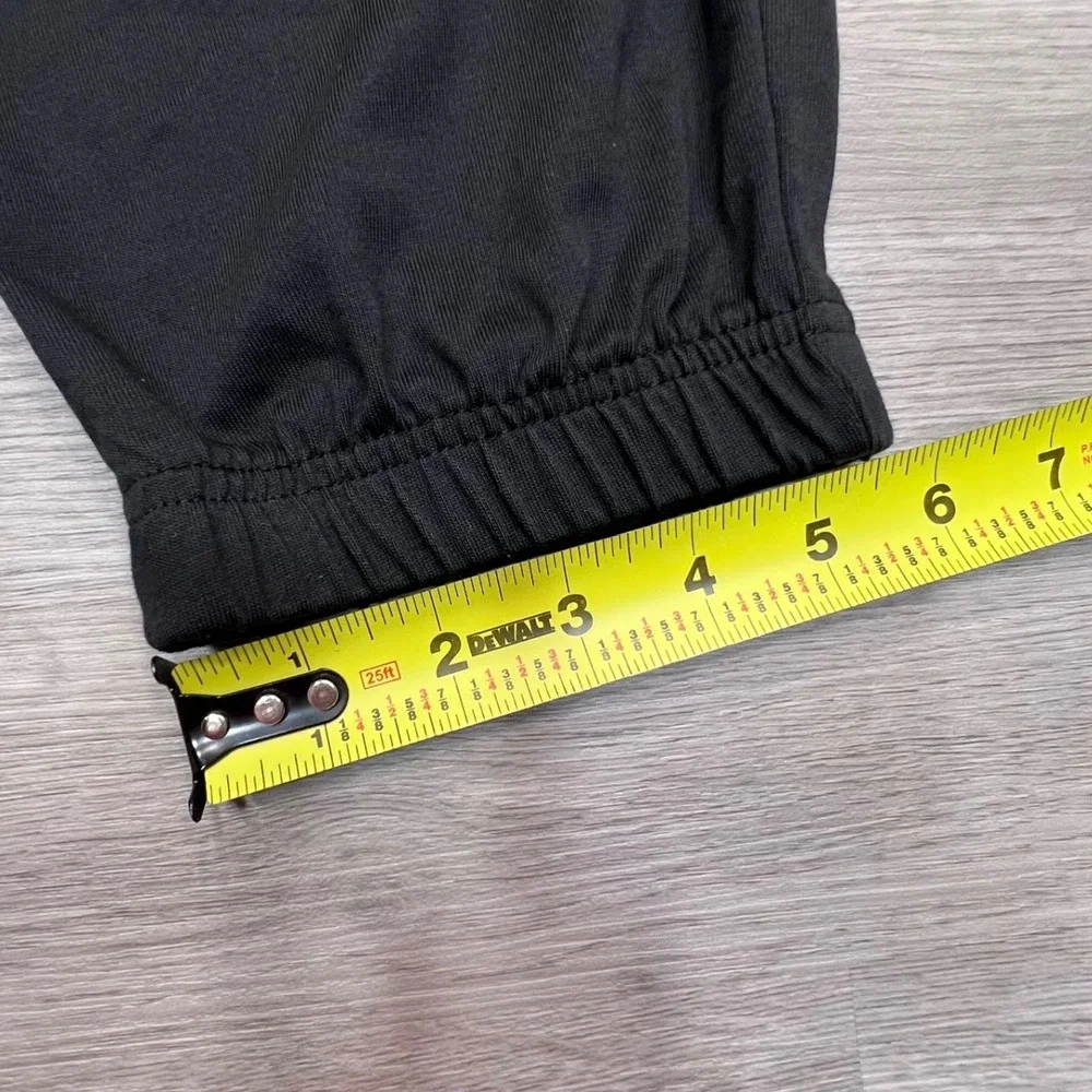 Adidas Mens Essentials French Terry Tapered Cuff Logo Pants Black 2XL GK8988